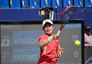 Avustralyalı James McCabe, Çarşamba günü Hindistan 'ın Bengaluru kentinde oynanan karşılaşmada Japonlar Rio Noguchi' yi 7-6, 5-7 ve 7-6 'lık setlerle mağlup etti..