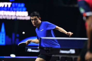 Chennai, Hindistan. 27 Mart 2025. Hintli çift Sharath Achanta ve Snehit Suravajjula, Avustralyalı çift Nicholas Lum ve Finn Luu 'yu yendi.