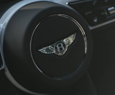 Bentley Continental GT lüks tur arabası Bentley Motors tarafından üretilen Dubai Gold Cup polo 2024 yılında Al Habtoor Polo Resort ve Club 'da sergilenmektedir.