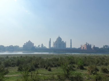 Tac Mahal, Agra, Hindistan 'daki dünyanın harikalarından biri..