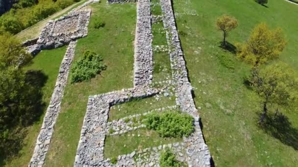 Ancient Ruins Hittites — Stock Video