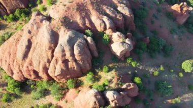 İHA 'dan Kapadokya Bacaları