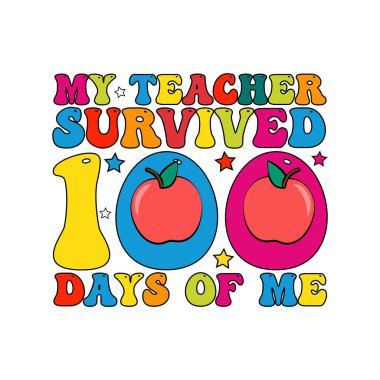 Retro 100 Okul Tişörtü Tasarımı