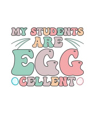 Retro Paskalya Tişörtü Tasarımı