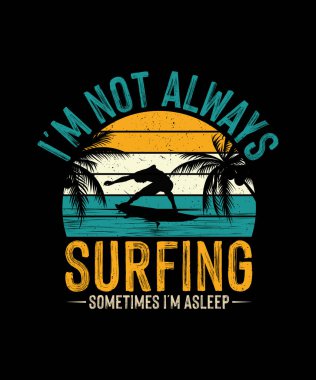 Yaz Sörfü Tişört Tasarımı
