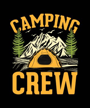 Kamp tişörtü tasarımı