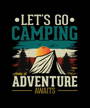 Kamp tişörtü tasarımı