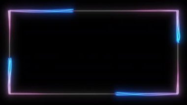 arkaplan parlayan çizgiler soyut ışık arkaplan çerçevesi ve parçacıkları 