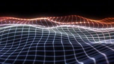 diyarlar soyutlama ve rastgele dalgalı ağlar arkaplanı