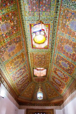 Bahia Sarayı 'nın güzel tavanı