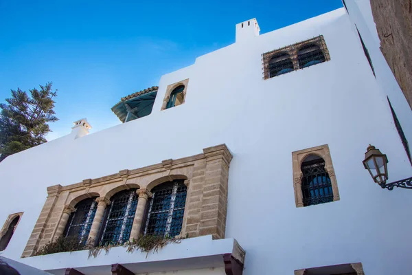 Rabat Kasbah, Fas 'taki beyaz bina.