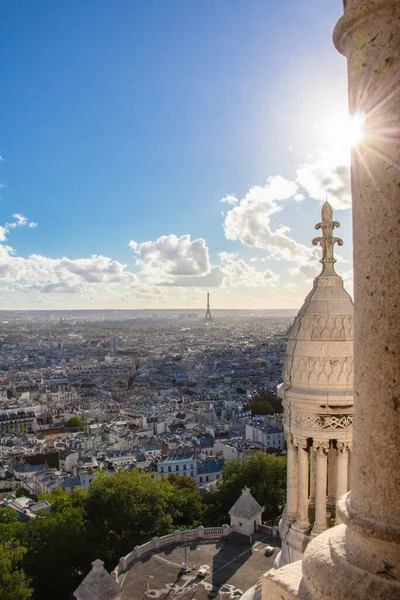 Paris 'teki Basilique Du Sacr-Coeur' dan görüntü