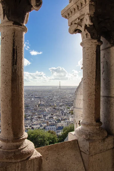 Paris 'teki Basilique Du Sacr-Coeur' dan görüntü