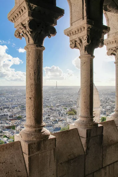 Paris 'teki Basilique Du Sacr-Coeur' dan görüntü