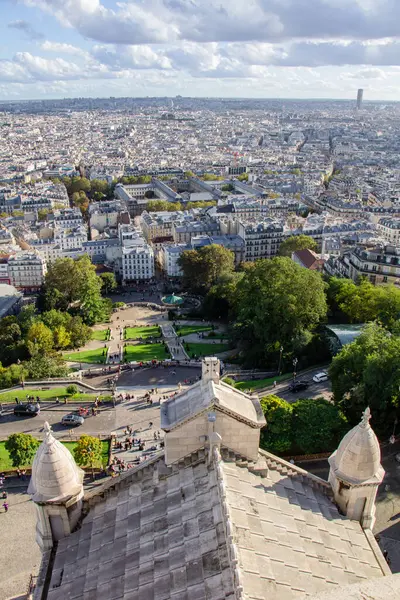 Paris 'teki Basilique Du Sacr-Coeur' dan görüntü