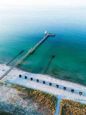 Zingst İskelesinin Hava Görüntüsü