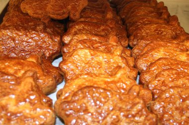 Fırında pişmiş Meksika ekmeği.