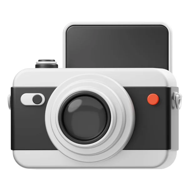 Spiegellose Kamera Symbol — Stockfoto