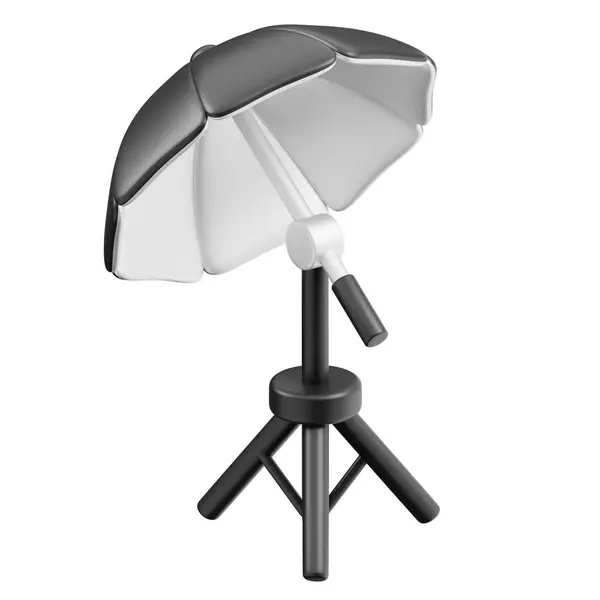 Umbrella Iluminação Ícone — Fotografia de Stock