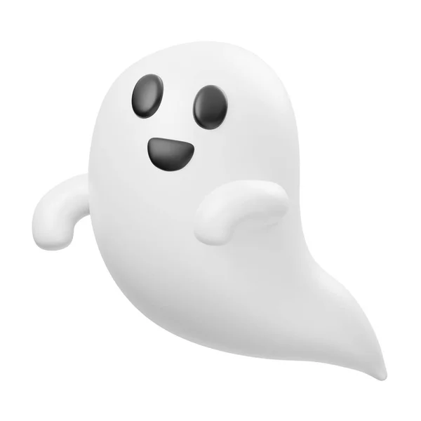 Happy Ghost Cartoon — Stock fotografie