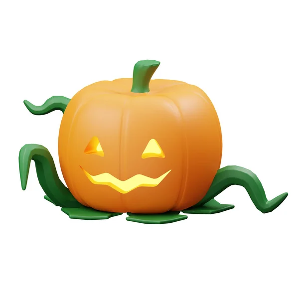 Scary Pumpkin Ilustración —  Fotos de Stock
