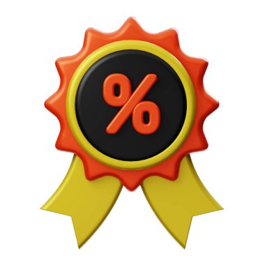 İndirimli Etiket 3B Görüntü