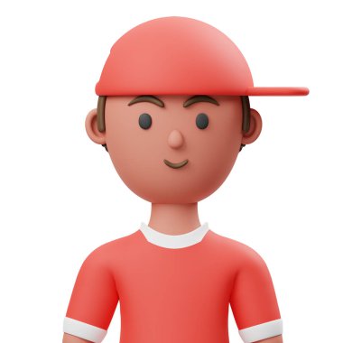 Bir Erkek 3D Karakter 