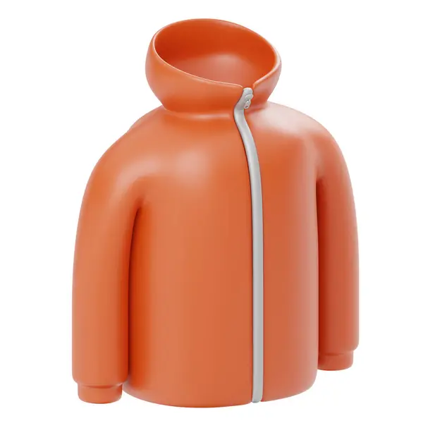 Kayak Ceketi 3D Simgesi