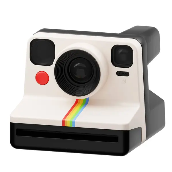 Polaroid Kamera Ekipmanı Fotoğraf: 3D Görüntü