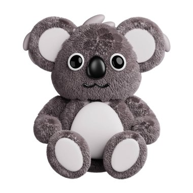 3D Karakter Koala Hayvan Bebeği