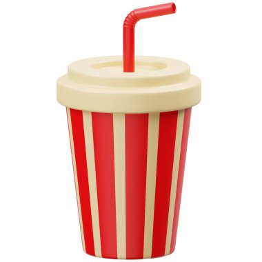 Soda İçeceği 3D Simgesi