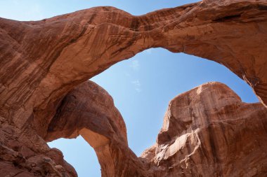 Çift kemer, arches national park, moab, utah, ABD