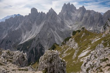 Cadini di Misurina, Dolomitler, İtalya, Avrupa.