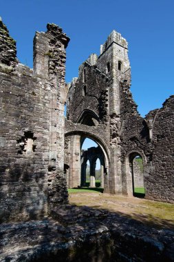 Llanthony Priory, Wales, United Kingdom, Europe. clipart