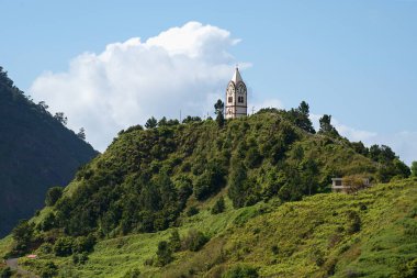 Sao Vicente 'deki kilise, Madeira, Portekiz, Avrupa.