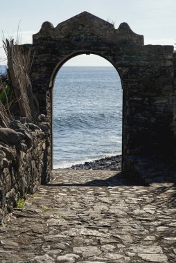Ruinas de Sao Jorge, Madeira, Portekiz, Avrupa.