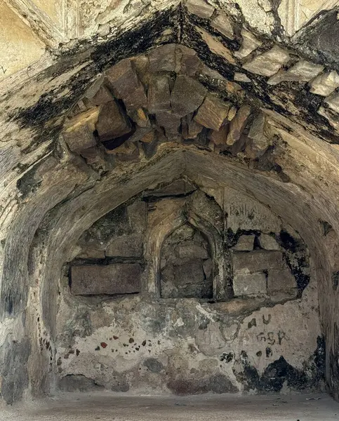 stock image Golconda Fort: A Testament to Mughal Architecture, Hyderabad,Telangana