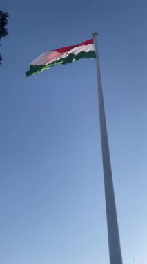 Hint Bayrağı, Wagah sınırı, Amritsar, Punjab, Hindistan.