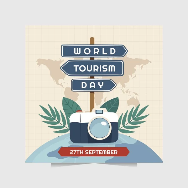 Dünya Turizm Günü Küresel Gezgin Şehvetini Kutlama afişi