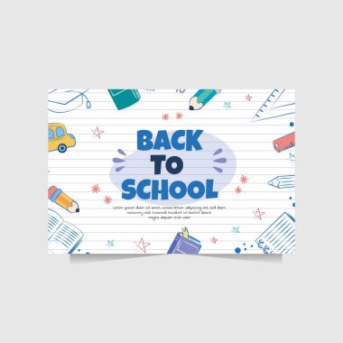  Okul posterinin tam renkli hali.