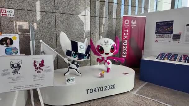 Tokiói Fővárosi Kormányzati Épületben Nishi Shinjuku — Stock videók