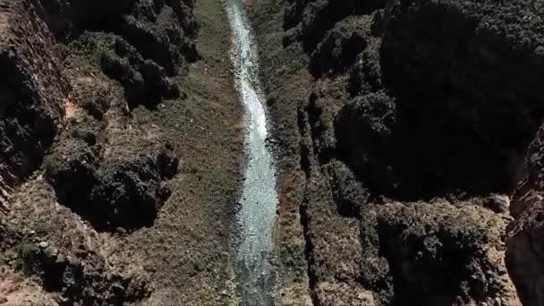 Amerika Serikat Baru Jembatan Rio Grande Gorge — Stok Video