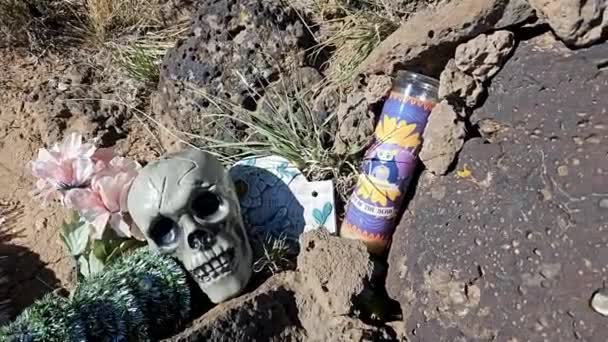 Usa Nuevo Mexico Rio Grande Gorge Puente Día Muerte — Vídeos de Stock