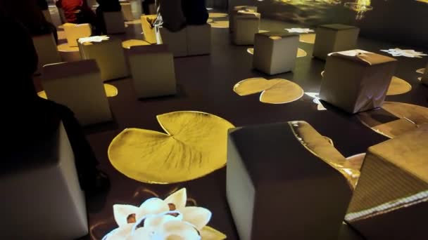 Вражаючий Світ Тутанхамона Захоплюючий Виставковий Досвід Штутгарт — стокове відео