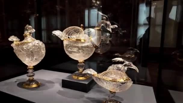Австрія Віденський Музей Історії Мистецтв Найбільший Художній Музей Австрії Один — стокове відео