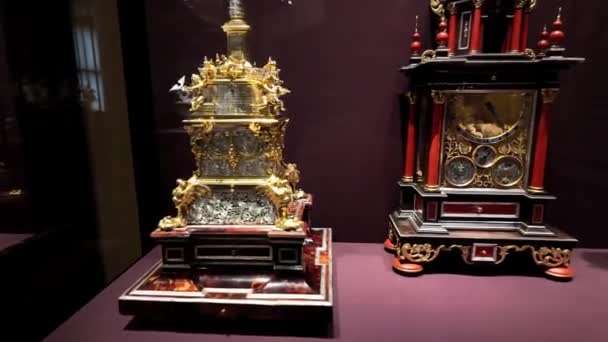 Rakousko Vídeňské Muzeum Dějin Umění Největším Muzeem Umění Rakousku Jedním — Stock video