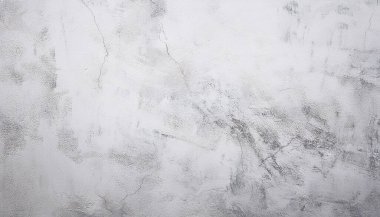 Beyaz duvar dokusu arkaplanının dağınık kaplamasına sahip yaratıcı arkaplan.