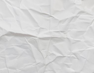 Beyaz katlanmış kağıt veya kumaş dokusu arka plan tasarımının yaratıcı arka planı. Beyaz katlanmış kağıt poster dokusu arkaplanı.