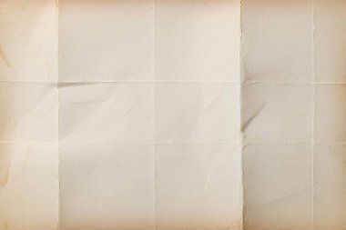 Beyaz katlanmış kağıt veya kumaş dokusu arka plan tasarımının yaratıcı arka planı. Beyaz katlanmış kağıt poster dokusu arkaplanı.