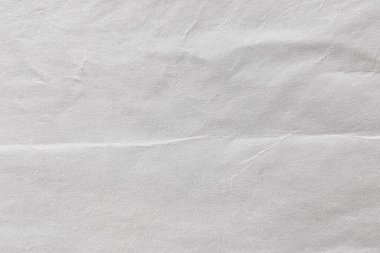 Açık gri geri dönüştürülmüş kağıt veya kumaş dokusu arka plan tasarımının yaratıcı arka planı. Beyaz kağıt poster dokusu arkaplanı